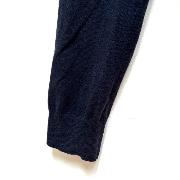 Banana Republic Men’s Cotton Striped Pullover Navy V Neck Sweater, Size XL - Picture 11 of 12